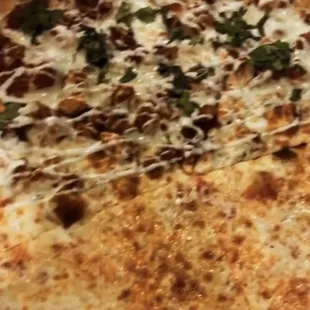 Steak and Cheese Pizza