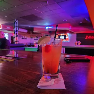 Happy Hour tequila sunrise
