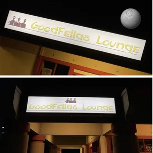 Goodfellas Lounge Sign