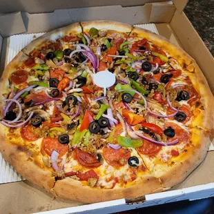 Da Godfather,  Combo Pizza,  16" medium
