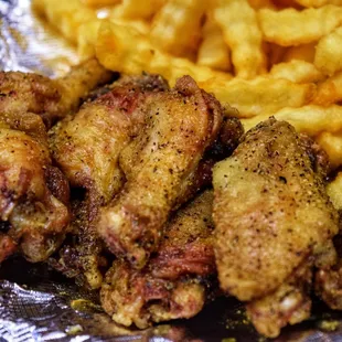 Wings and Fries