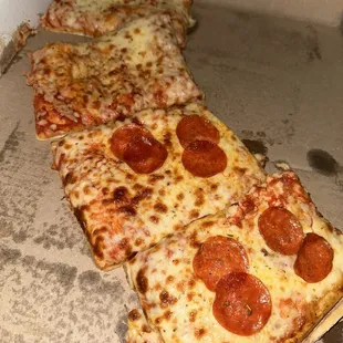pizza, food