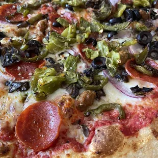 The Soprano with green chile