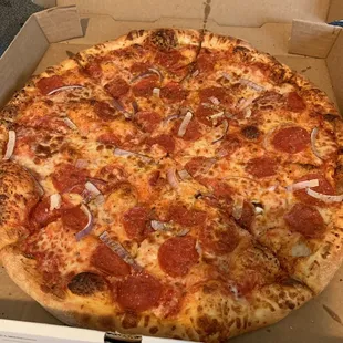 pizza, food