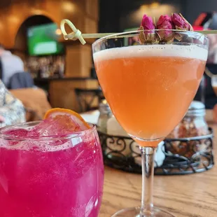 Delicious cocktails