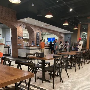 Order at the counter