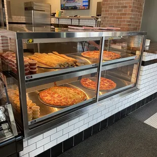 interior, pizza