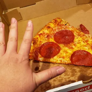 Slices bigger than your hand