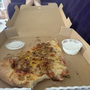 Bacon cheeseburger za