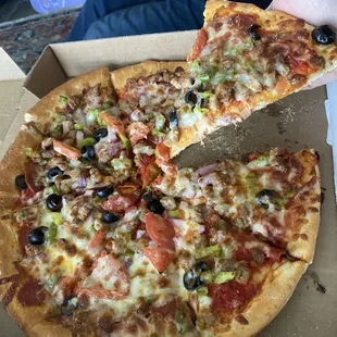 The Boss subbed mushrooms for tomatoes