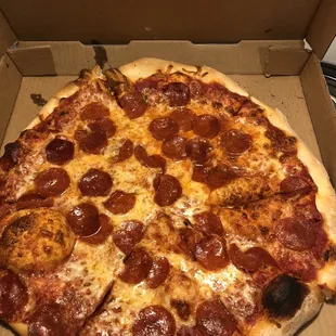 Pepperoni pizza