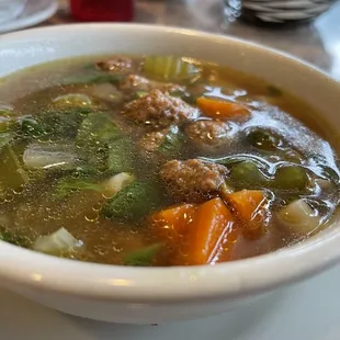Italian Wedding Soup - comforting
