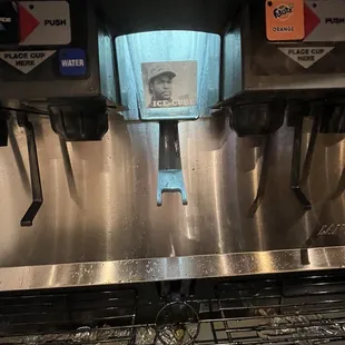 a picture of a man on the machine