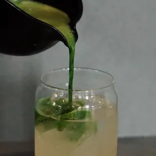 Yuzu Matcha Tonic