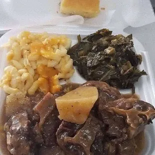 Oxtail dinner