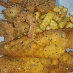 Fish &amp; shrimp combo
