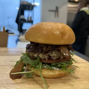The Lamb Burger