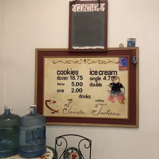 The menu 6/28/23