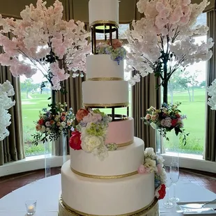 Faux 6 Layer Wedding Cake
