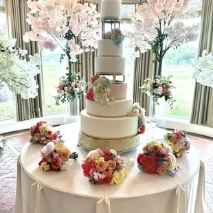 Faux 6 Layer Wedding Cake