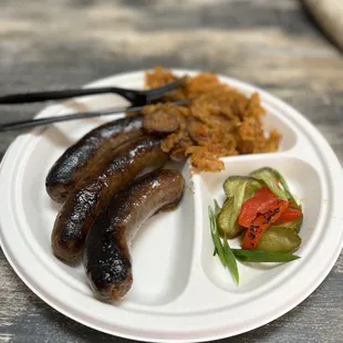 Sausage platter