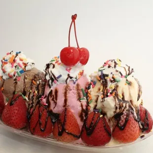 strawberry split!