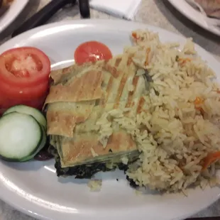 Spinach Pie Plate