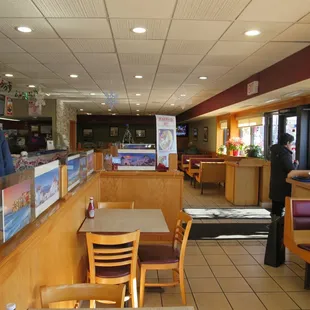Another view of dining space.