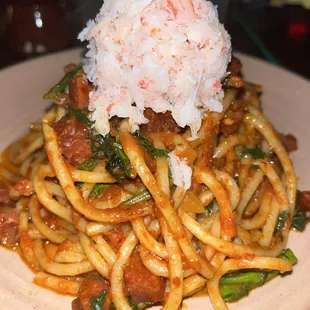 Spicy Crab Pasta