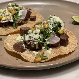 These tacos were divine!