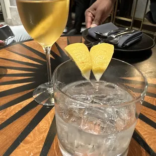 &quot;Bear Minimum&quot; cocktail &amp; vodka rocks