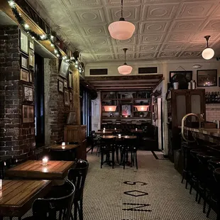 the interior of a restaurant