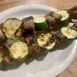 Steak kabobs