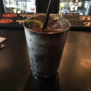 Cherry Bourbon Mule - light &amp; tasty!