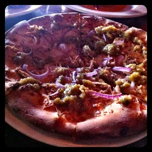 Olive pizza