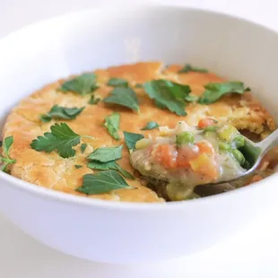 Organic + GF Chicken Pot Pie