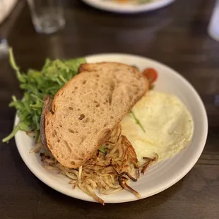 Fried Egg Plate + sourdough