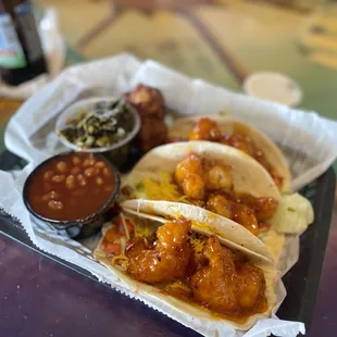 Boom Boom Shrimp Tacos