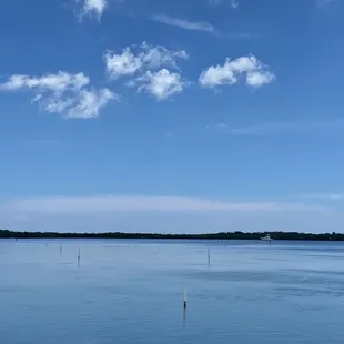 View from deck