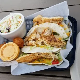 Blackened Chicken Tacos