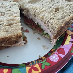 Turkey BLT Sandwich