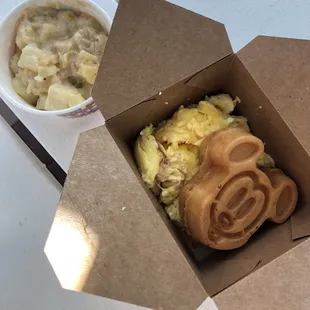 Kids Breakfast Platter sub potatoes for bacon