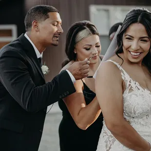 Marriage license signing!