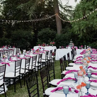 Bold &amp; modern Latin inspired private estate wedding.