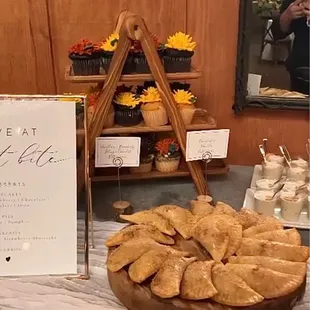 Dessert table decorated and set up by Goodstock Productions