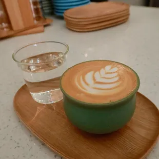 Flat white serving for here!