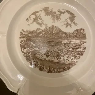 Decorative Grand Teton Plate