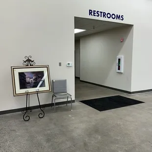 Nice restrooms