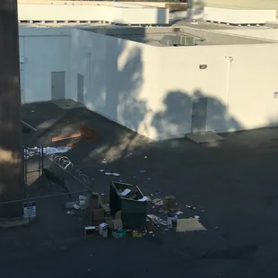 This is not bad compared to most days ... This is from the Good Will Throwing tons of things away that you drop off!!!