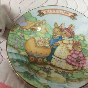 Easter 1991 plate!